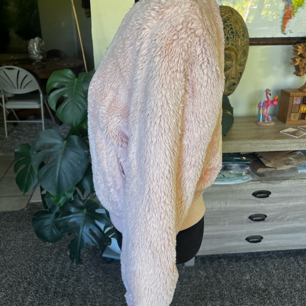 Love Tree Soft Blush Teddy Jacket - Picture 3 of 8
